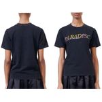 Maje NEW Tasvegas Paradise Rhinestone T-Shirt size 1 Black Photo 10