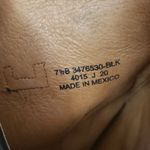 Frye  Black Chic Feminine Edgy Streetwear Retro Leather Knee-High Boots Size 7.5 Photo 5