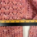 Handmade  Wool Blend Chunky Knit Sweater Womens S Soft Pink Cottagecore Soft Girl Photo 6