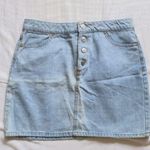 Forever 21 Denim Mini Skirt Photo 0