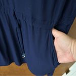 Helen Jon Sanibel Dress Navy. Size Small. Blue Photo 8