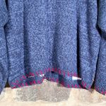 VTG Heirloom Collectibles Patriotic Patchwork Cardigan Sweater L Red White Blue Size L Photo 8