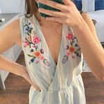 Blu Pepper Floral embroidered Romper Photo 0