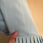 House Of CB House of‎ CB ‘Marcella’ Ocean Blue Pleated Maxi Dress NWOT size L Photo 9