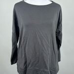 Zuda Studio Park Gray Slouchy Athletic Long Sleeve Shirt Womens Size XS Photo 0