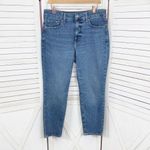 Old Navy OG Straight High Rise Ankle Jeans Blue 12 Mom Photo 1