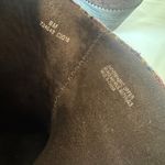 BOC Born Concept Bendall Bootie brown suede Leather side zip Boots sz 8 knit Photo 6