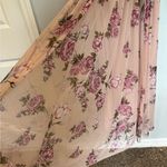 Enfocus Studio  Pink Floral Long Sleeve Dress Photo 1