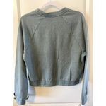 NWT REVOLVE Hello Nite Size XS Sea Green Sweater Jacket Zipup cute pocket detail Photo 1