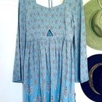 Free People Miami Boho Babydoll Music Festival Concert Floral Print Mini Dress | Size: M Photo 0