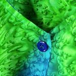 Rima Beachworld XL Ocean Hombre Sleeveless Crop Top Plus in Blue Green Purple Size 16 Photo 1