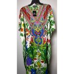 Kaftan Dresses for Women Beach Coverups, One Size Kaftans for Loungewear & Swim Red Photo 1