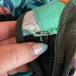 Desigual Women L Multi Colored Patchwork Dress Embroidery V Neck Sleeveless Photo 9