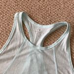 Athleta Pale Blue Vented Athletic Tank Size XS Cutouts Lightweight Soft Like New Photo 1