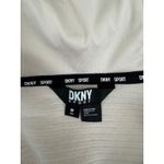 DKNY‎ Sport Ribbed Full Zip Hoodie Athleisure Jacket Comfy Warmth Medium Tan Photo 4