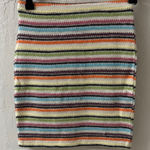 Princess Polly  Multicolored Embroidered Stretchy Pencil Skirt US size 2 Photo 0