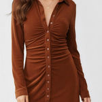 With Jean WITH JÉAN Andy Dress, Chocolate, XL Photo 0