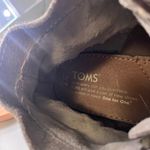 Toms Tan Ankle Boots with Patterned Detail Photo 3