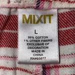 Mixit  pajama pants loungewear elastic waistband drawstring soft size L Photo 4
