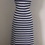 Denim & Co. Blue/White Striped Maxi Dress sz XS Blue Photo 0