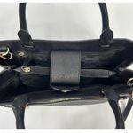 Michael Kors Hailee Large Leather Satchel Shoulder Black Bag Classic Designer Photo 10