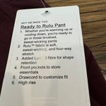 Lululemon Ready To Rulu Pant SZ 6 Photo 11