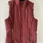 Lemon Tart Vest Women's Small Burgundy Skyros Wool Quilted Winter Gorpcore Red Photo 3