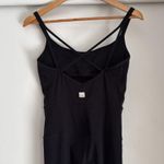 Vuori  Mindset Jumpsuit Black Medium Workout Outfit Photo 3