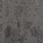 Chico's  Womens Black Paisley Graphic V Neck 3/4 Sleeve Button Tab Top Size Small Photo 2