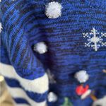 United States Sweaters  Navy and Black Knit Sweater Photo 2