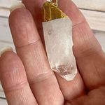 Layered Drop Double Necklace Gold Photo 2