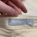 Athleta Sculptek Crop Pants Womens Size 12P Beige Cream High Rise Straight Leg Photo 4