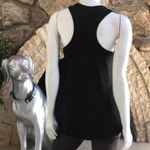 Dylan  Black Metallic Shiny Racerback Tank Top Women’s Size X-Small Photo 1