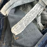 ZARA  Trafaluc distressed high rise stretch skinny jeans dark wash denim sz 26/4 Photo 5