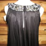French Connection NWT  Black Satin Dress Photo 6
