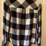 Arizona Jean Company Arizona Black and White Flannel Boyfriend Fit Photo 6