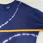 Athleta Sundown Sweatshirt 2.0 Eclipse Blue Tie Dye Size L Gym Active Lounge Photo 3