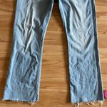 MOTHER Denim Awesome The Tripper Ankle Fray Jeans in Island Time - Sz 32 Photo 1