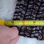 Anthropologie Black and Orange boho Pants with Elastic Waistband size small Photo 10