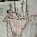 Victoria's Secret Vicotria's Secret Bikini Set Pink stripes Photo 4