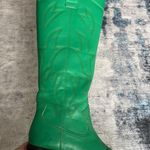 Green Cowboy Boots Size 6 Photo 4