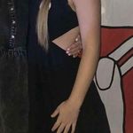 baby Doll, charcoal Denim Boutique Dress Gray Photo 0