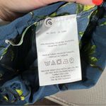 Anthropologie  Blue‎ Lemon Print Oversized Burmuda Shorts Photo 5