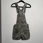 Y2K Green Camo Overall Short Shorts  Photo 1