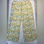 Angel Kiss  Lemon and Leaf Print Pants Photo 4