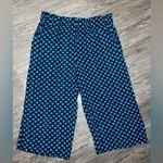 Ruby Rd. Navy and Teal Maxi Skirt White Size L Photo 0