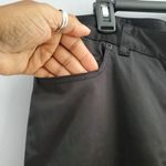 Vera Wang Simply Vera Black Satin Straight Leg Pants 16P Photo 4