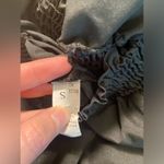 Black Strapless Pant Romper, Size S Photo 4