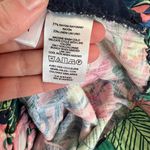 Loft Fluid Wide-Leg Crop Pants in Palm Linen Blend Size Small Photo 8