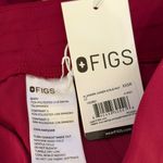 FIGS Women's Zamora Jogger Scrub Pants in Deep Cranberry, Size XXS Photo 2